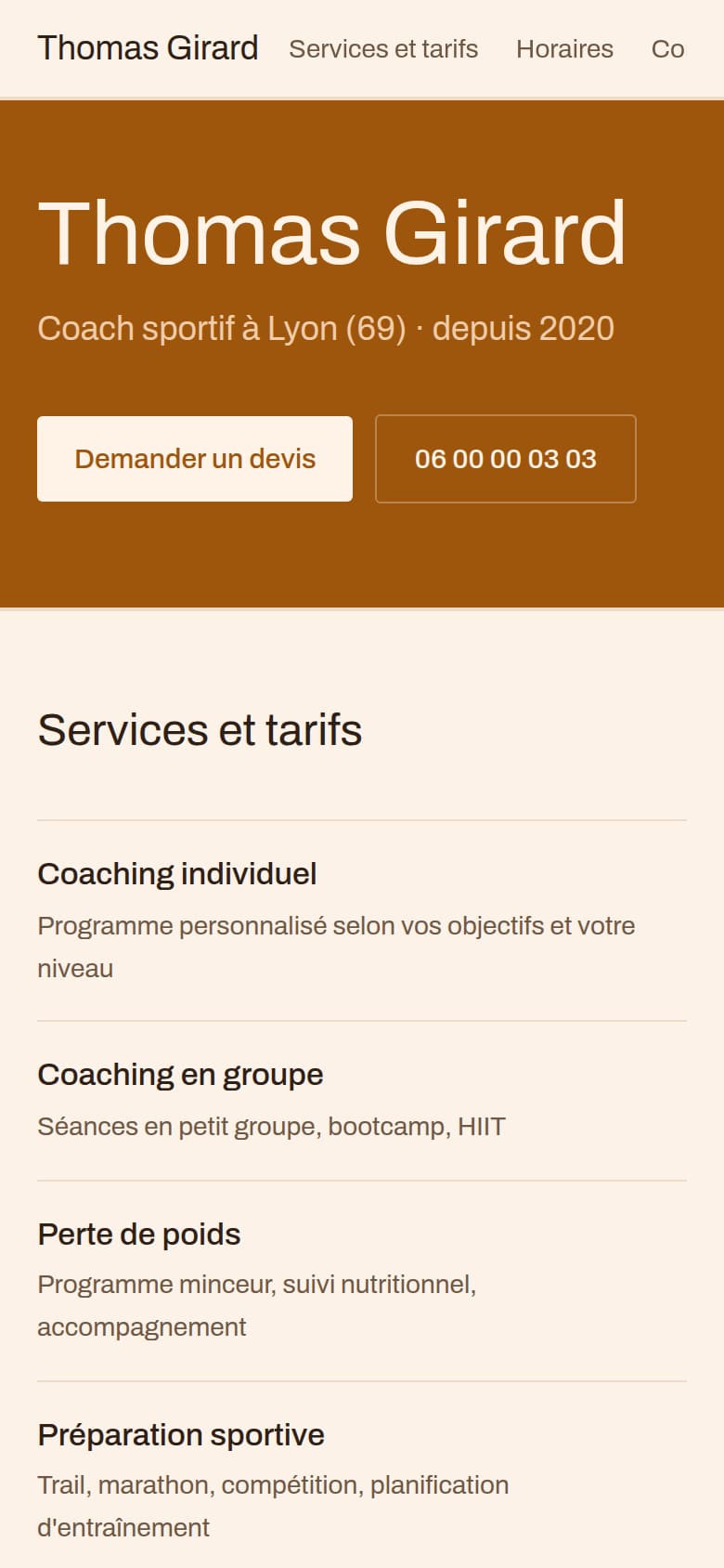 Coach sportif, ambiance Affiche, cuivre, structure rendez-vous
